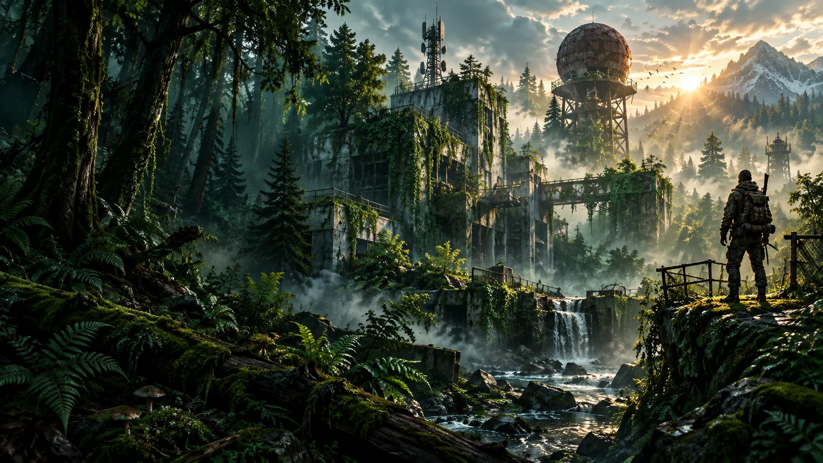 Overgrowth template landscape
