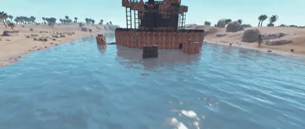 Rust gameplay from the WeOxiders Original template