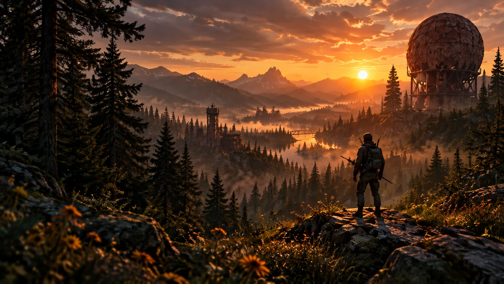 Wasteland Gold template landscape